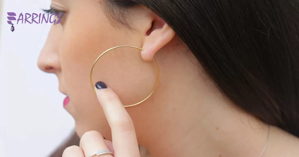 Gold Filled Hoop Earrings 25Mm