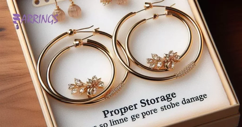 Proper Storage To Prevent Damage 50mm Gold Hoop Earrings