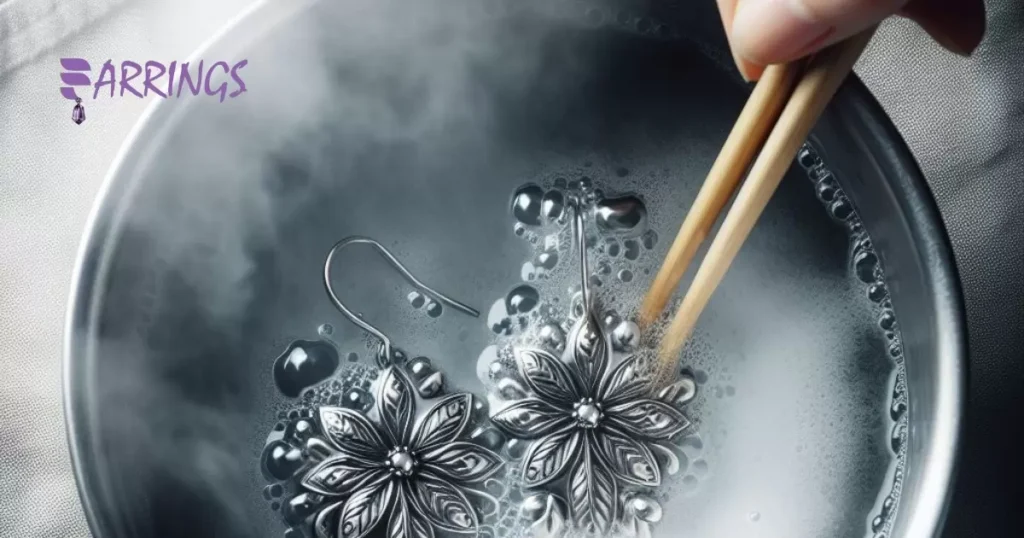 Sterilize Earrings with Boiling Water