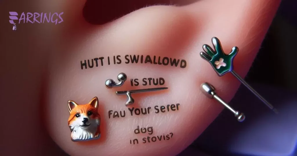 Stud Earring Hurt A Dog If Swallowed