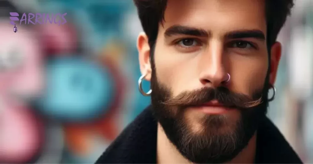 Symbol Of Man Wear Earring