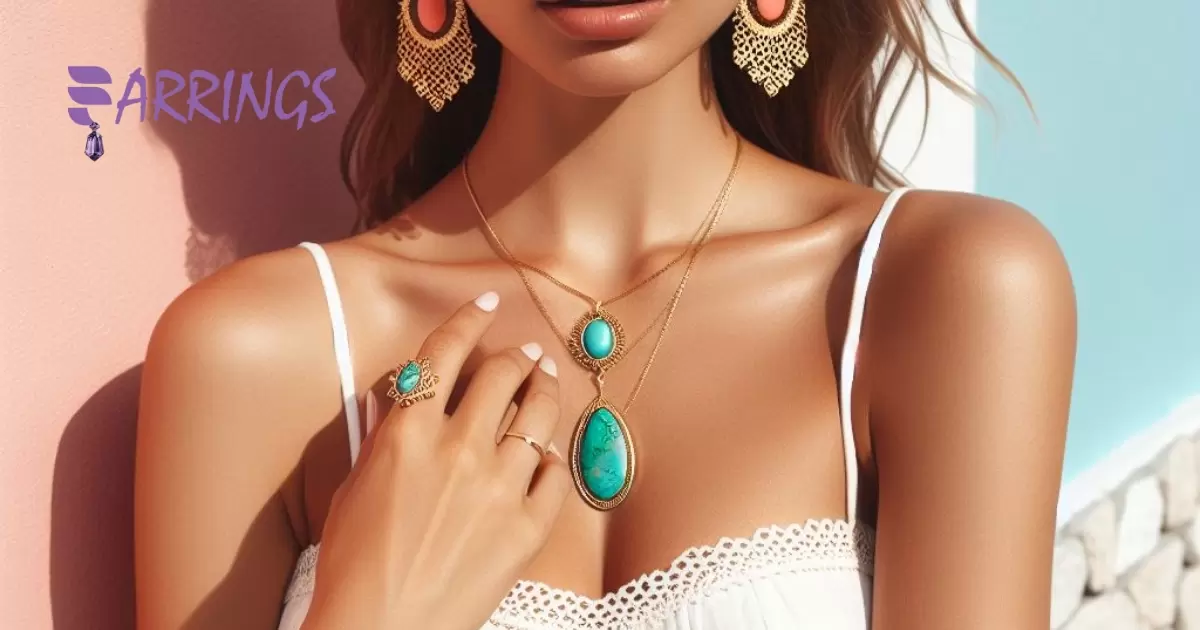 What Color Earrings With White Dress?