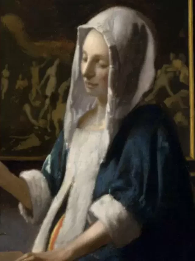 Vermeer Woman With A Pearl Necklace