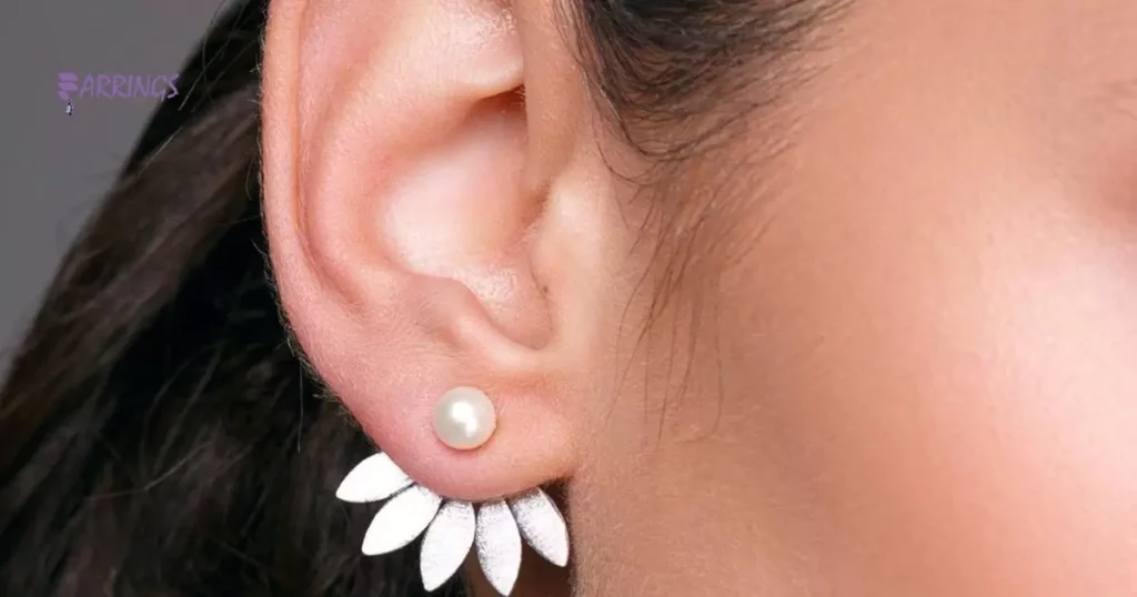 Flat Back Earrings For Lobes