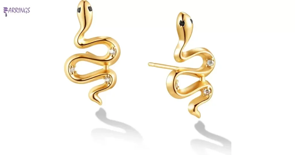 Minimalist Serpentine Earrings