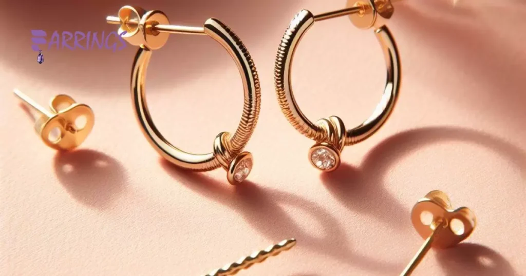 Small Hoop Earrings In Hypoallergenic Wireless Design