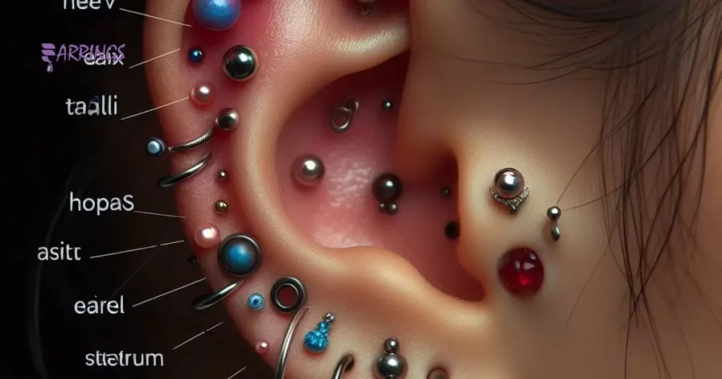 Types Of Ear Piercings