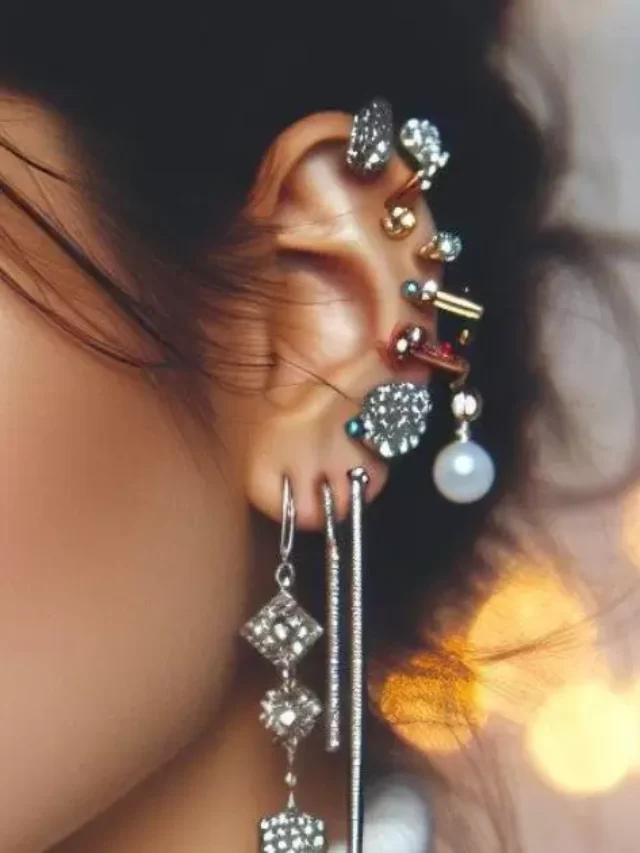 How To Wear Multiple Earrings?