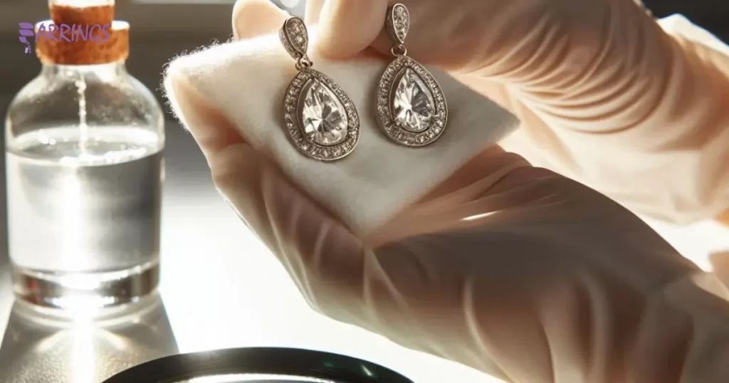 Cleaning Diamond Earrings With Alcohol