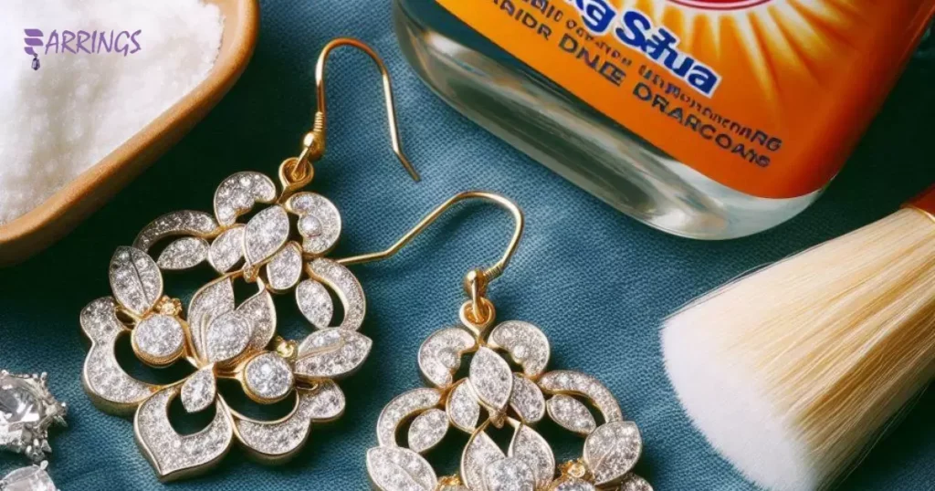 How To Clean Gold And Diamond Earrings With Baking Soda?