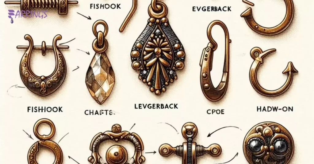 Types Of Earring Clasps