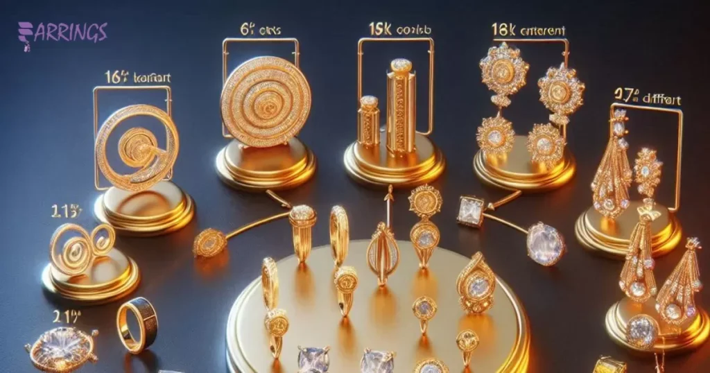 Different Karat Between 14k Vs 18k Gold Earrings System