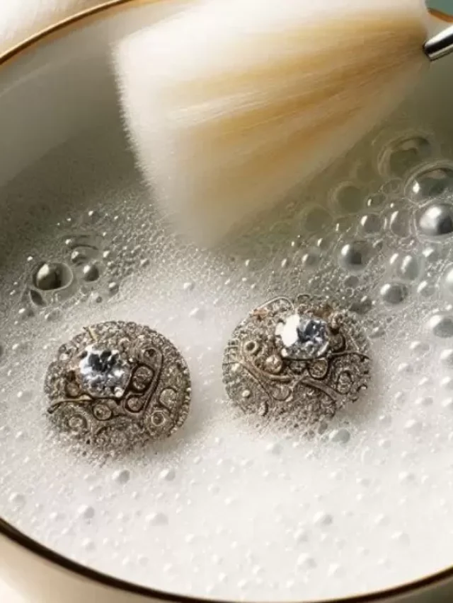 How To Clean Your Diamond Earrings?