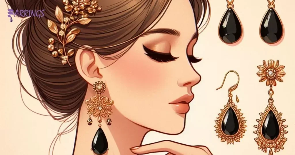 How Do You Wear Gold Drop Earrings For Ladies?